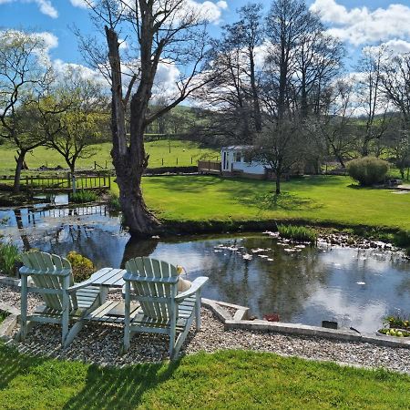 Riverside Cabin At Pen-Y-Bont Mill Hotell Oswestry Exteriör bild